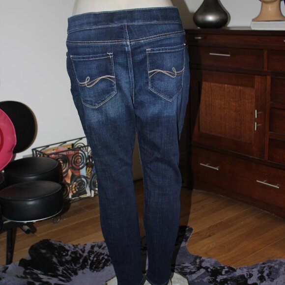 Lee Denim Legging NWOT Midrise 'Dream' Jegging Skinny Pull-On Jeans 14 - Picture 7 of 9